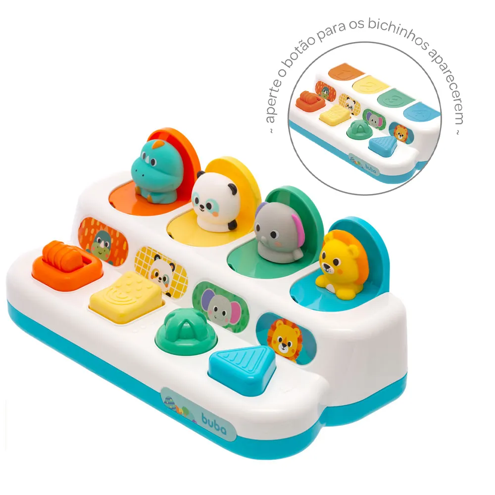 [17876] Buba Brinquedo Pop-up Buba Zoo 17876 Buba