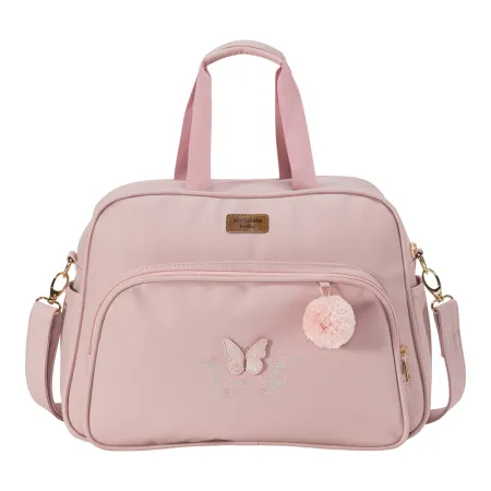 [0B23012000001] Bolsa M Borboleta Batistela Quartzo Rosa 0b23012000001