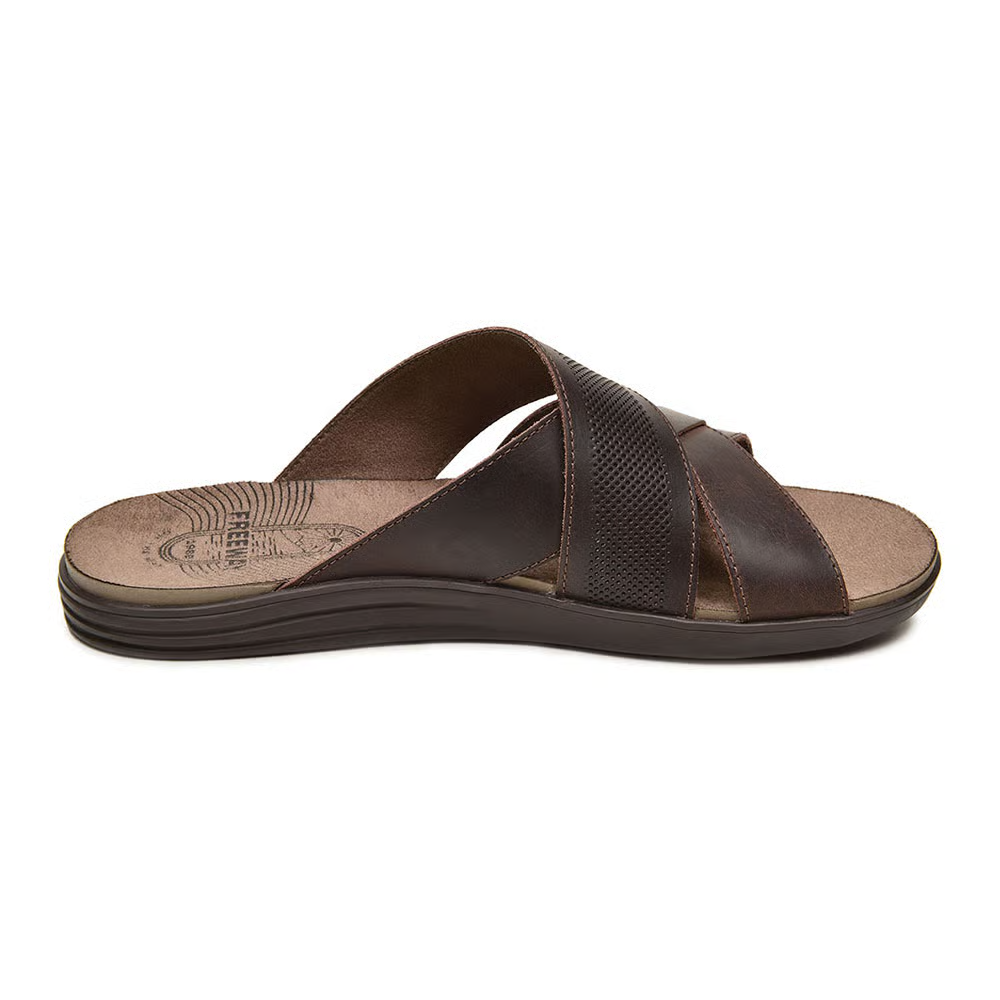 [CANASTRA2-570] Sandália Masculina Freeway Couro canastra2 1-z canastra2