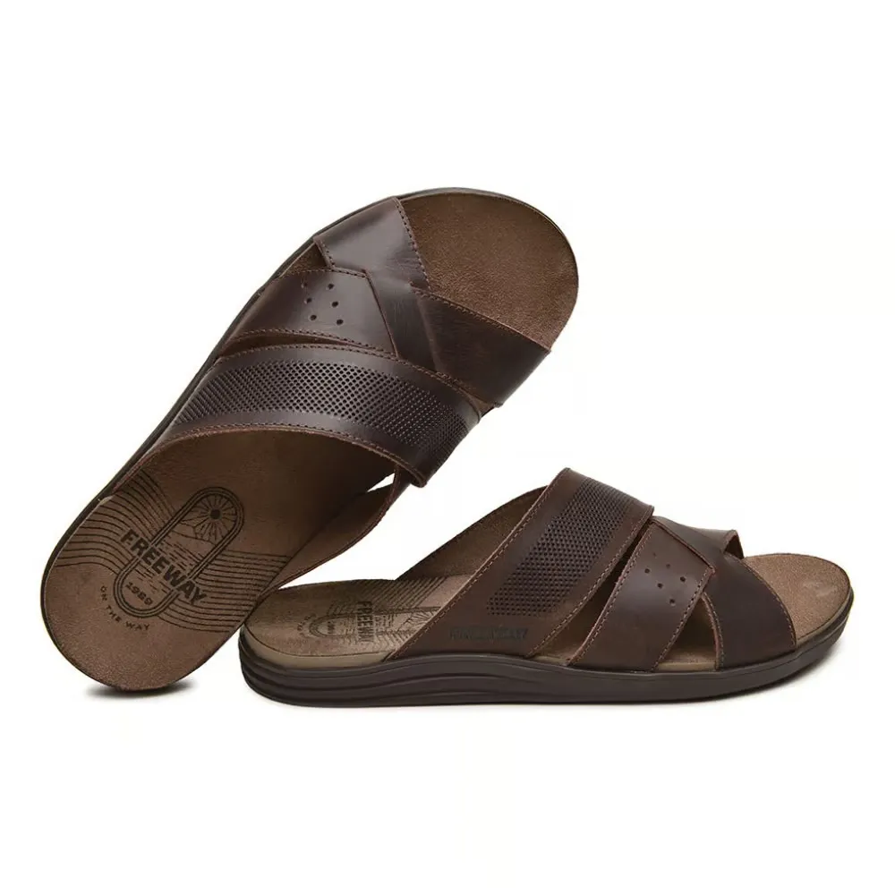 [CANASTRA2-570] Sandália Masculina Freeway Couro canastra2 1-z canastra2 (39)
