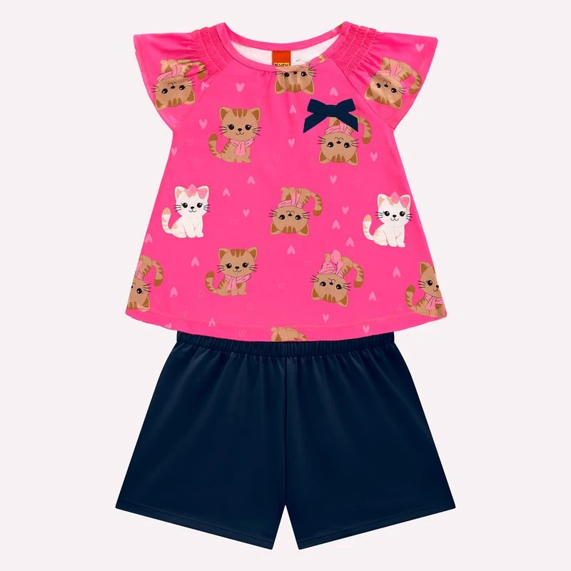 [1001701] Conjunto Feminino Rosa Serenata 18 2133 Tcx 3 1001701 Kyly (Rosa, 2)