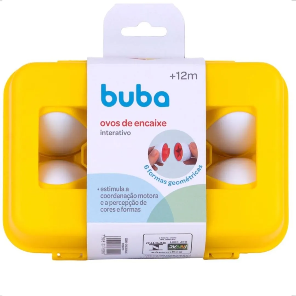 [22299] Ovos de Encaixes Interativo 22299 Buba