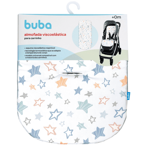 [14991] Almofada para Carrinho Estrelas Buba 14991